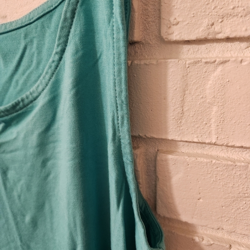 GAP Sleeveless Turquoise Tank Top XS - Picture 5 of 5